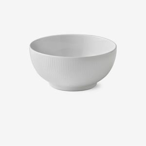 Royal Copenhagen White Fluted Bowl, 110 CL